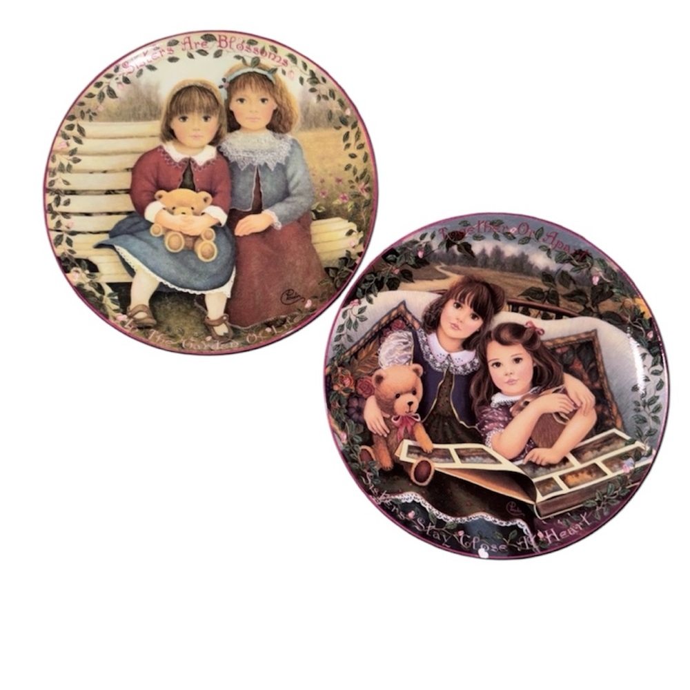 Chantal Poulin Kindred Moments 1995 Bradford Exchange Collectible Plates